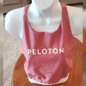 Peloton athletic top, mauve, size XXL